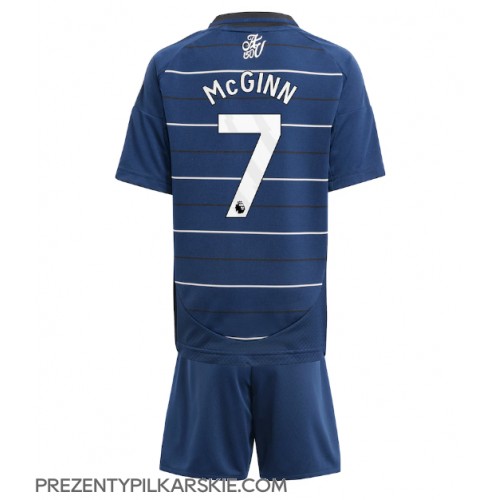 Stroje piłkarskie Aston Villa John McGinn #7 Koszulka Trzeciej dla dzieci 2024-25 Krótki Rękaw (+ szorty)